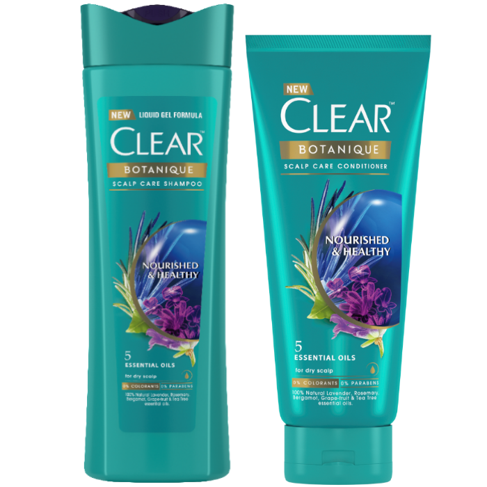 Botanique Nourished And Healthy Range By Clear Review Shampoo