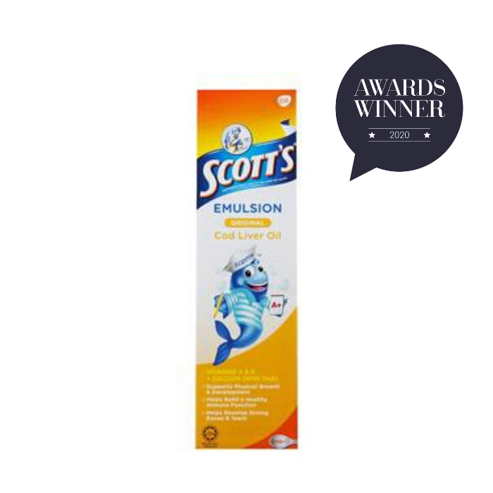 Original emulsion cod liver oil by Scott's review Baby vitamins