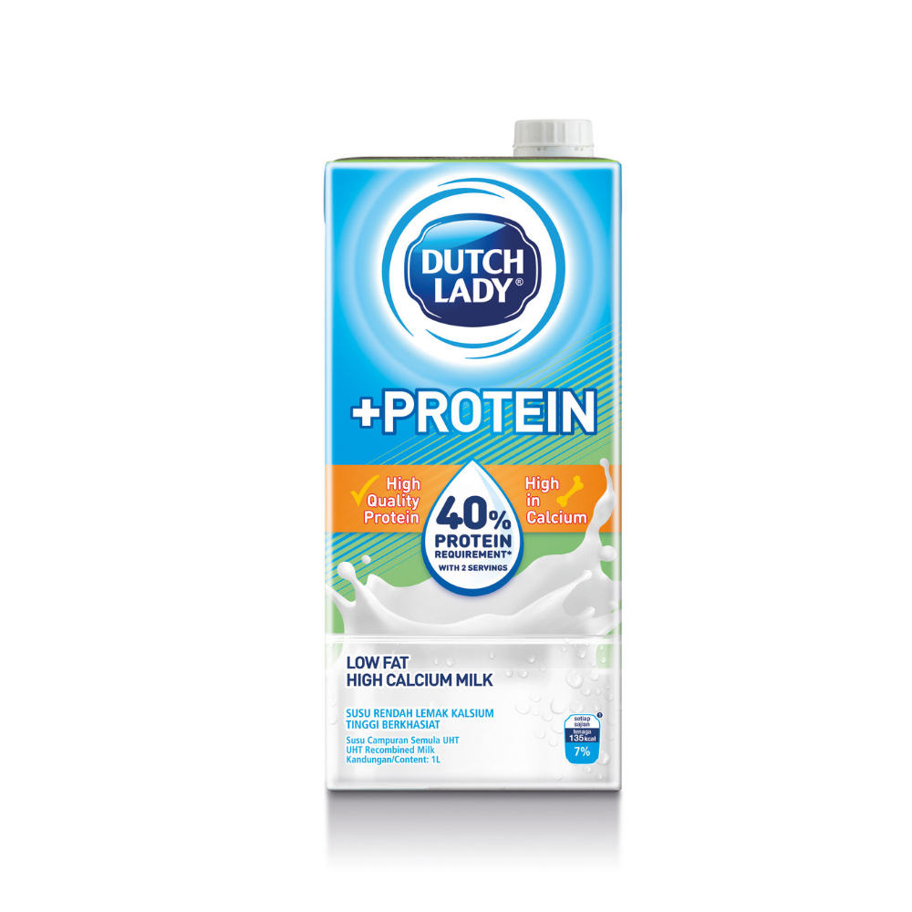 Dutch lady +protein milk by Dutch lady review Tenusu & keju