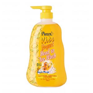 pureen baby yogurt head to toe wash