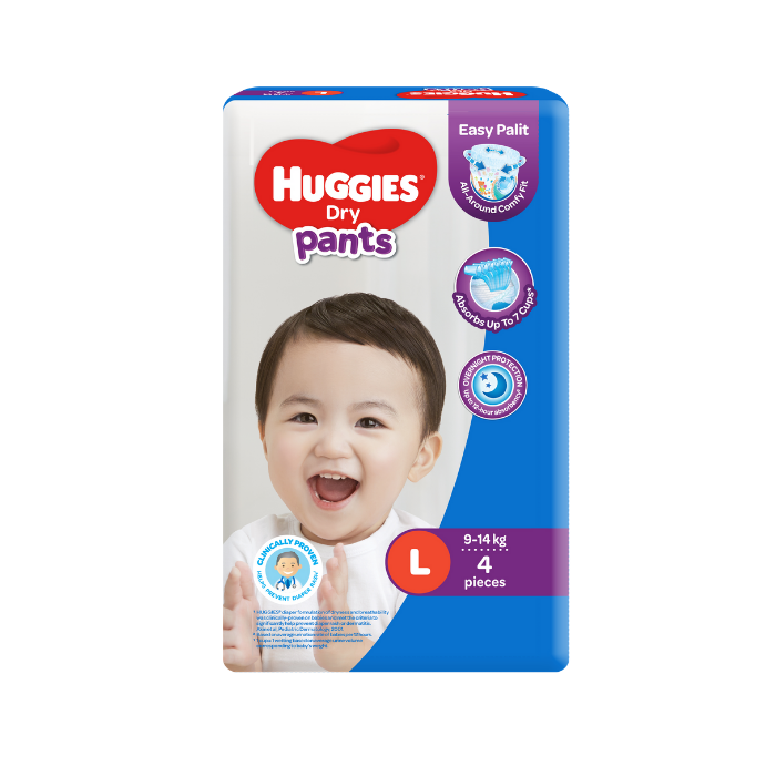 huggies dry pants m