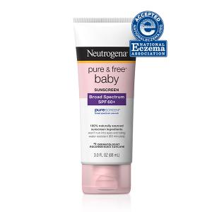neutrogena pure baby sunscreen