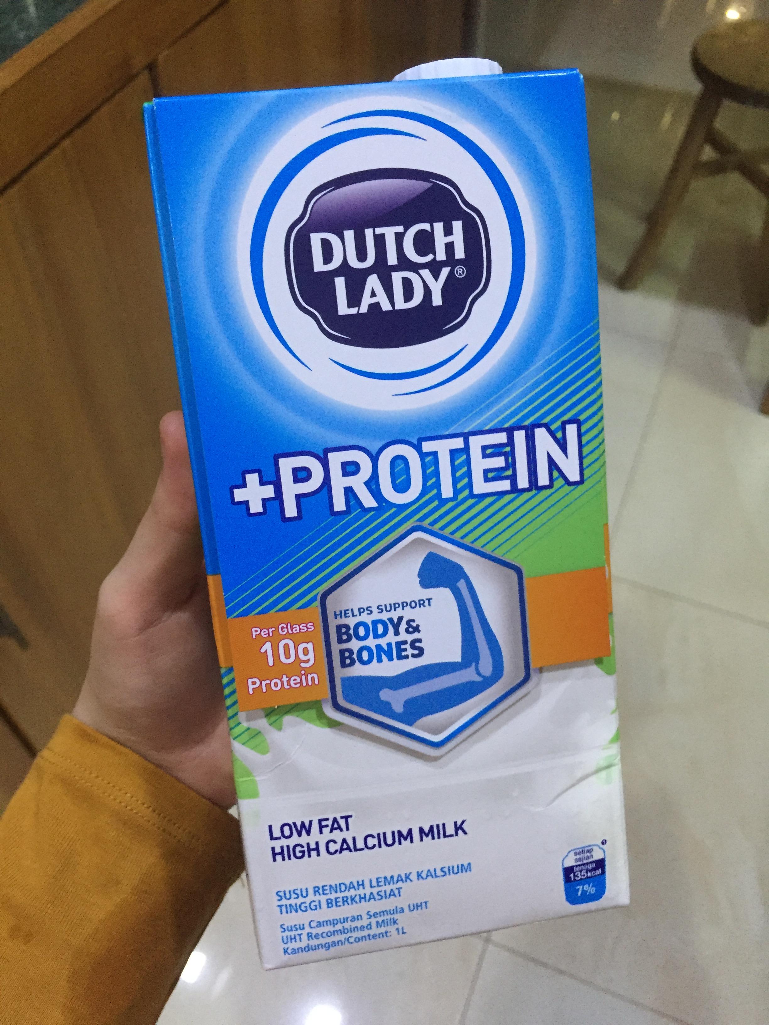 Dutch lady +protein milk by Dutch lady review Dairy & cheese