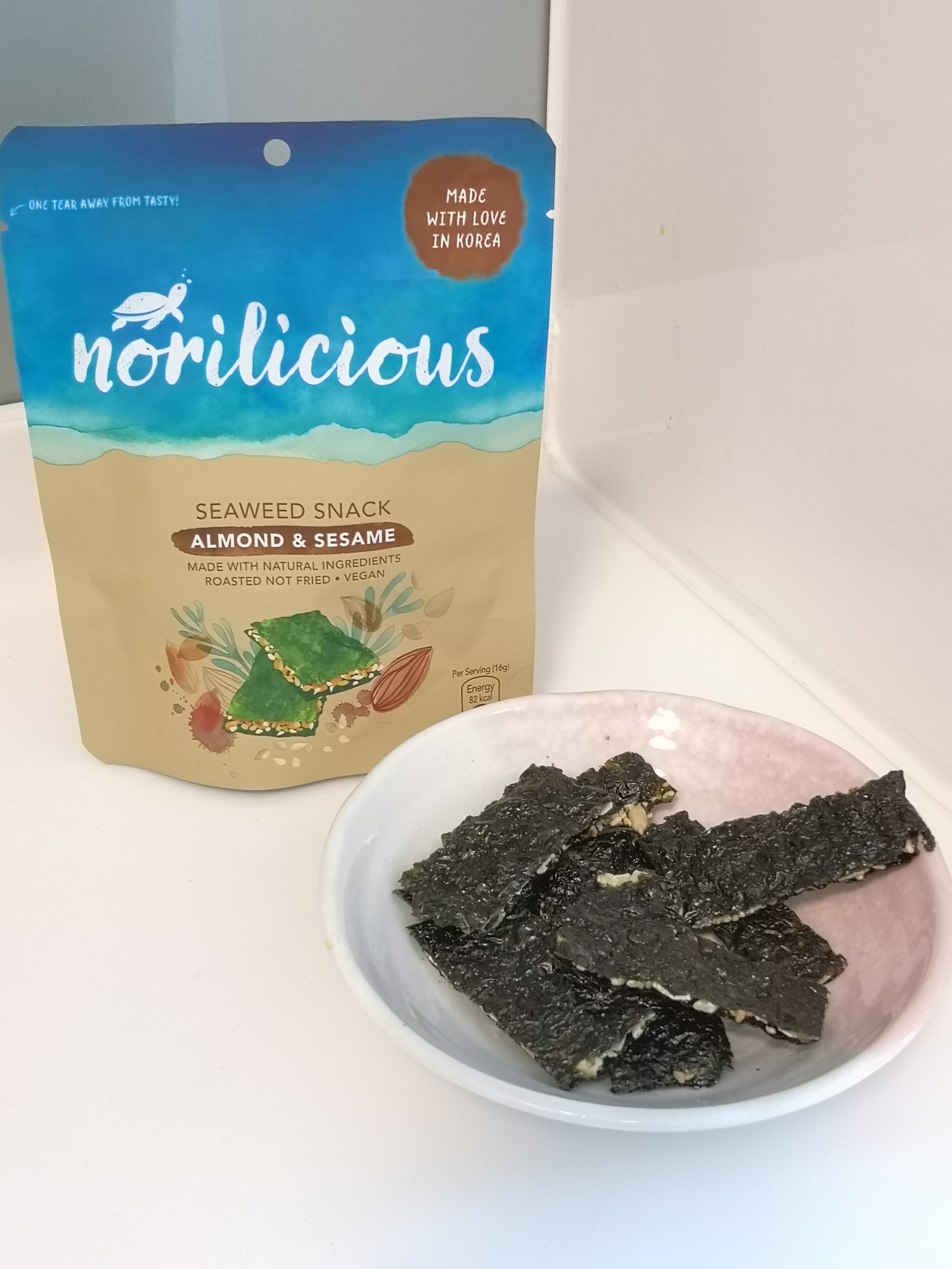 Seaweed snack by Norilicious review Dried snack foods