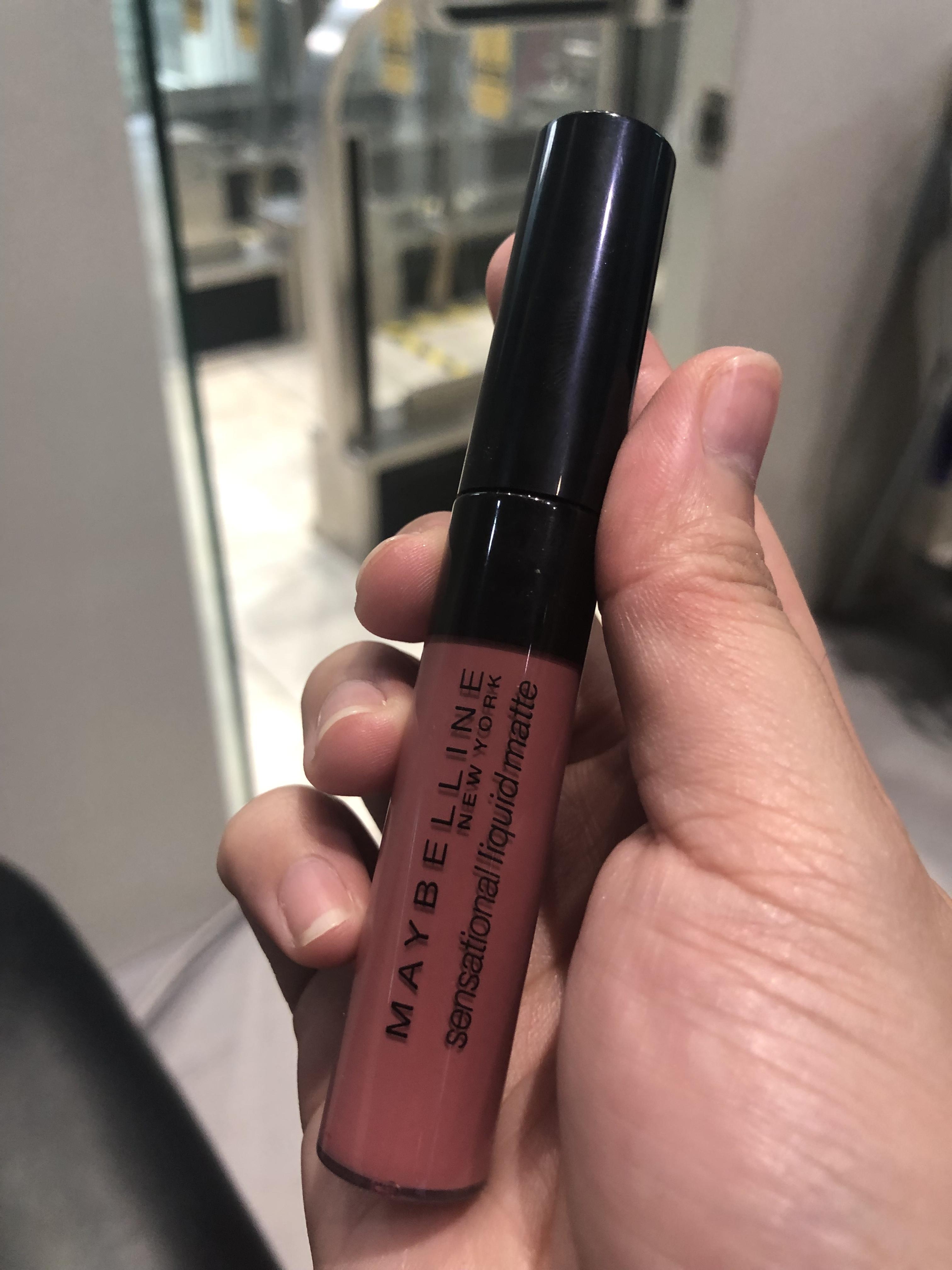 Sensational liquid matte lip tint by Maybelline philippines review