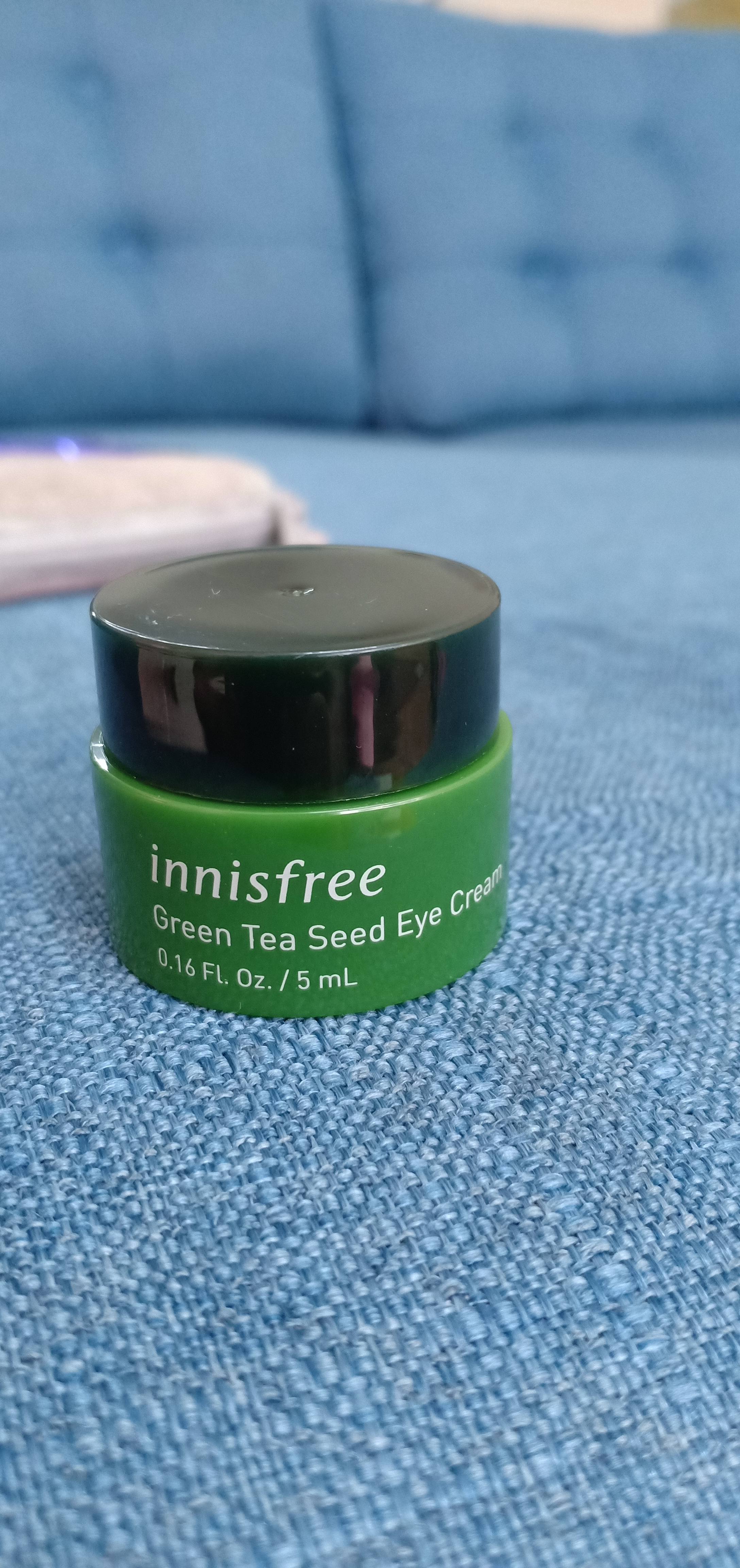 The green tea seed eye cream 30ml by Innisfree review Skin care