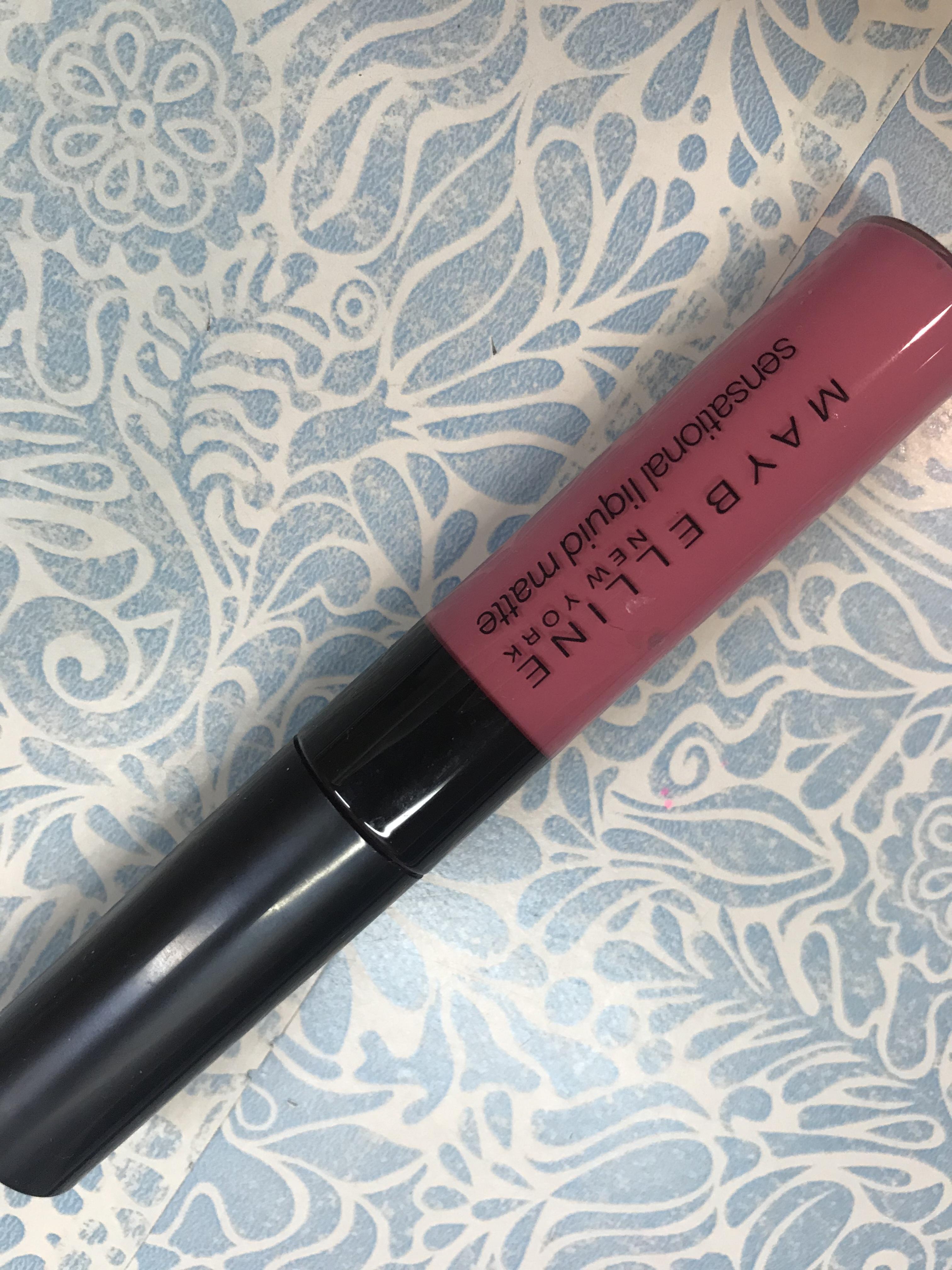 Sensational liquid matte lip tint by Maybelline philippines review